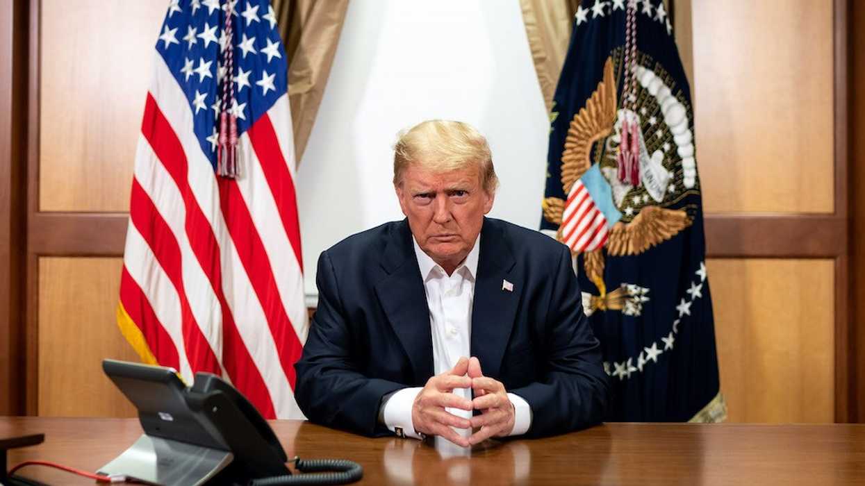 Donald Trump at Walter Reed