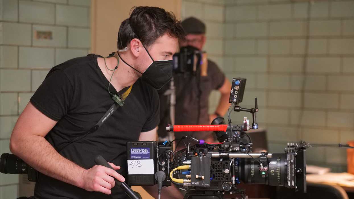 DP Sean McDaniel on set of 'Malum'