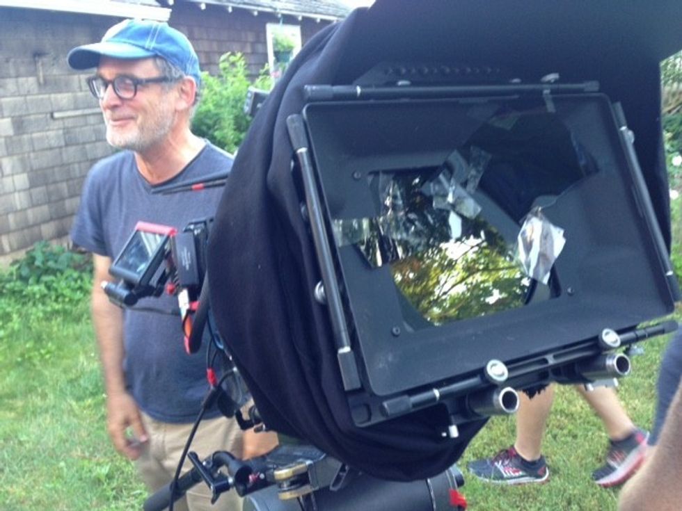 DP William Rexer and some filter experimentation in action.