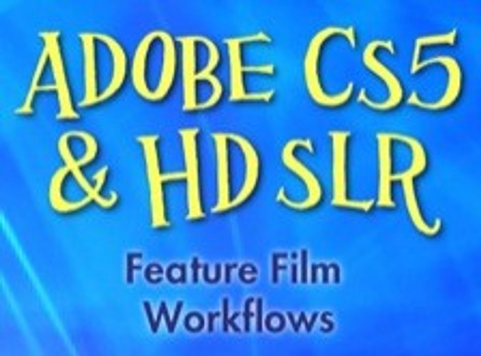 Free on DSLR feature film workflows