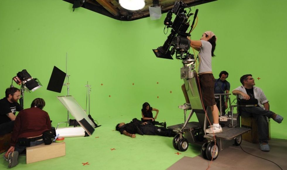 EB Rhee The Garden BTS Shot 1