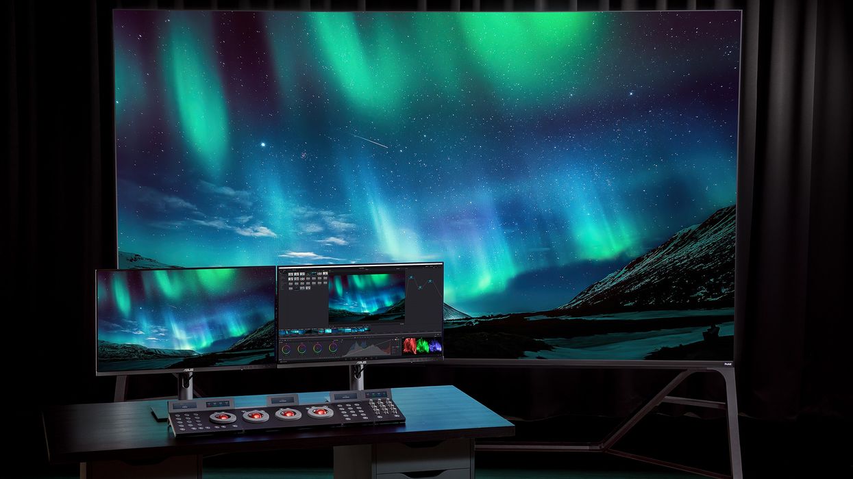Edit Your Videos on the Massive 135-inch ASUS ProArt Cinema PQ07 Monitor