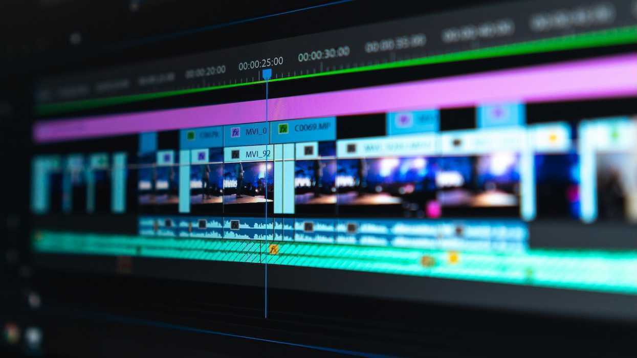 Editing timeline