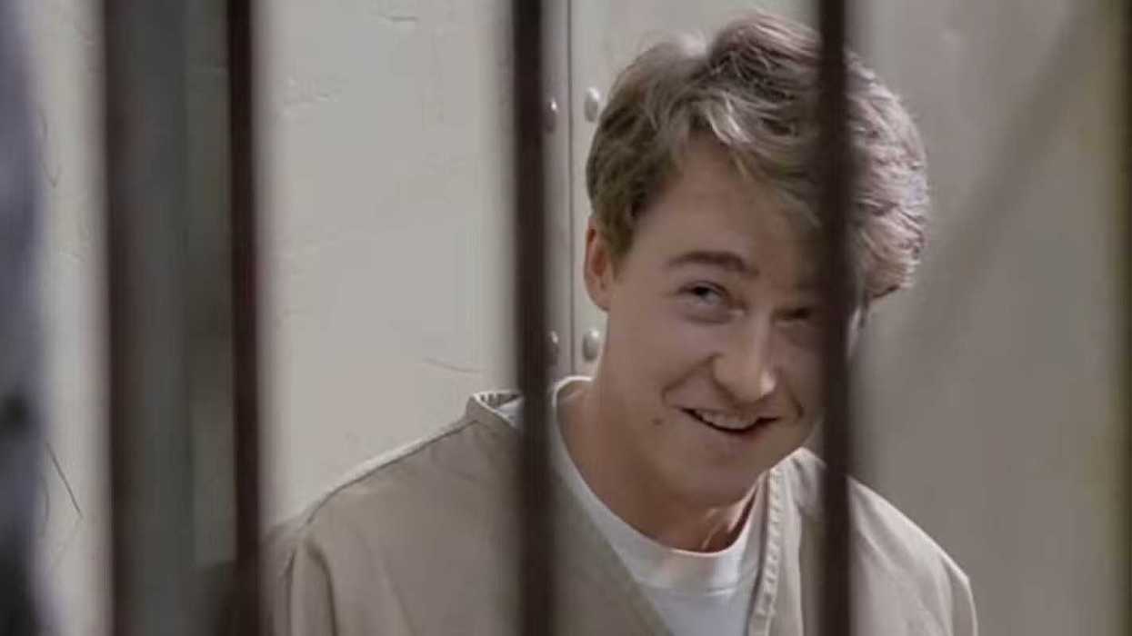Edward Norton in a still from Primal Fear (1996)