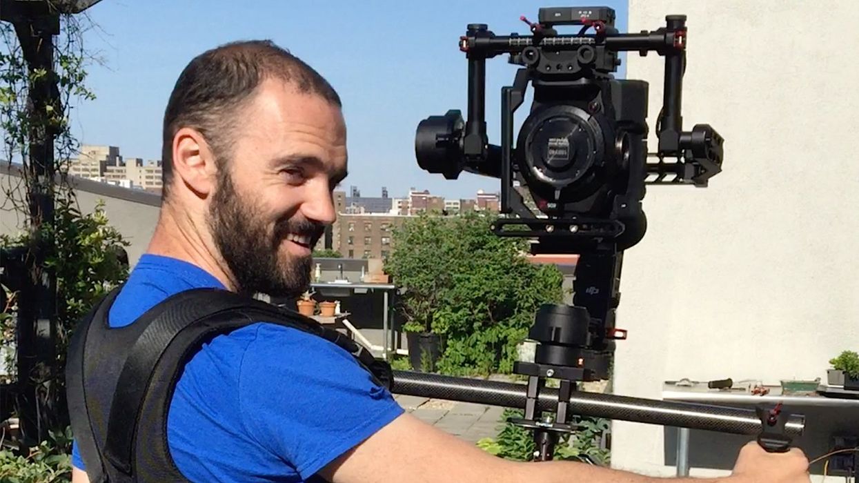 How to Film Over Your Shoulder for Hours With a DJI Ronin Gimbal Mounted to  a Steadicam