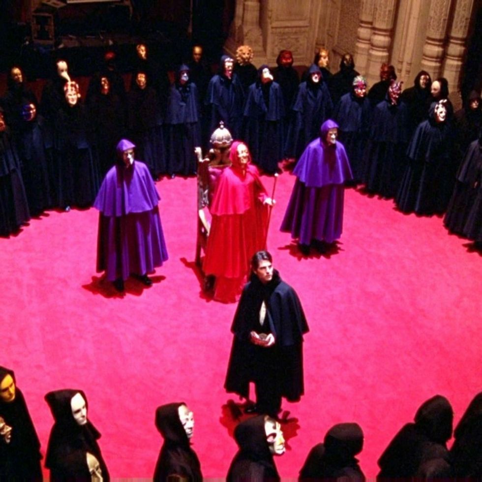Eyes wide shut scene