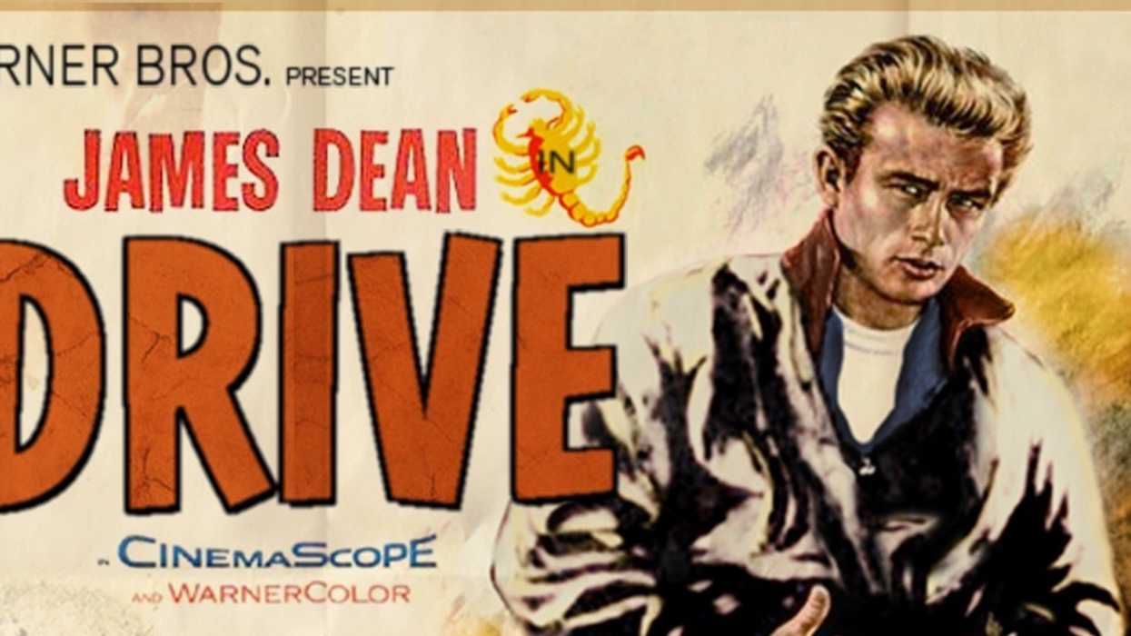 Famous-movie-film-poster-actor-director-artist-peter-stults-james-dean-drive-e1403620628999