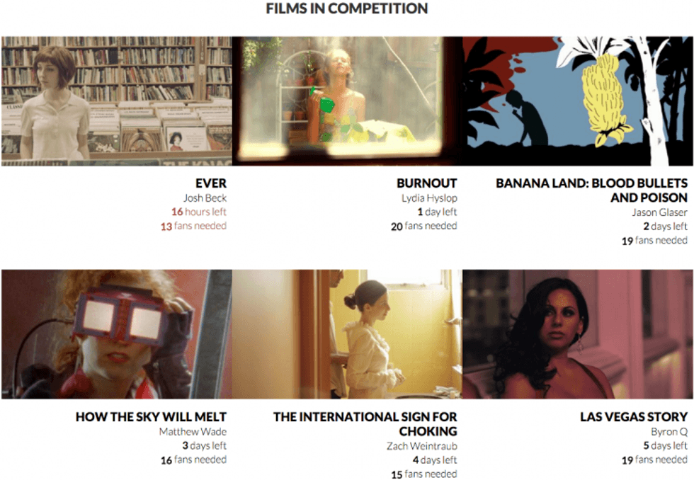 Fandependent Films in Competition