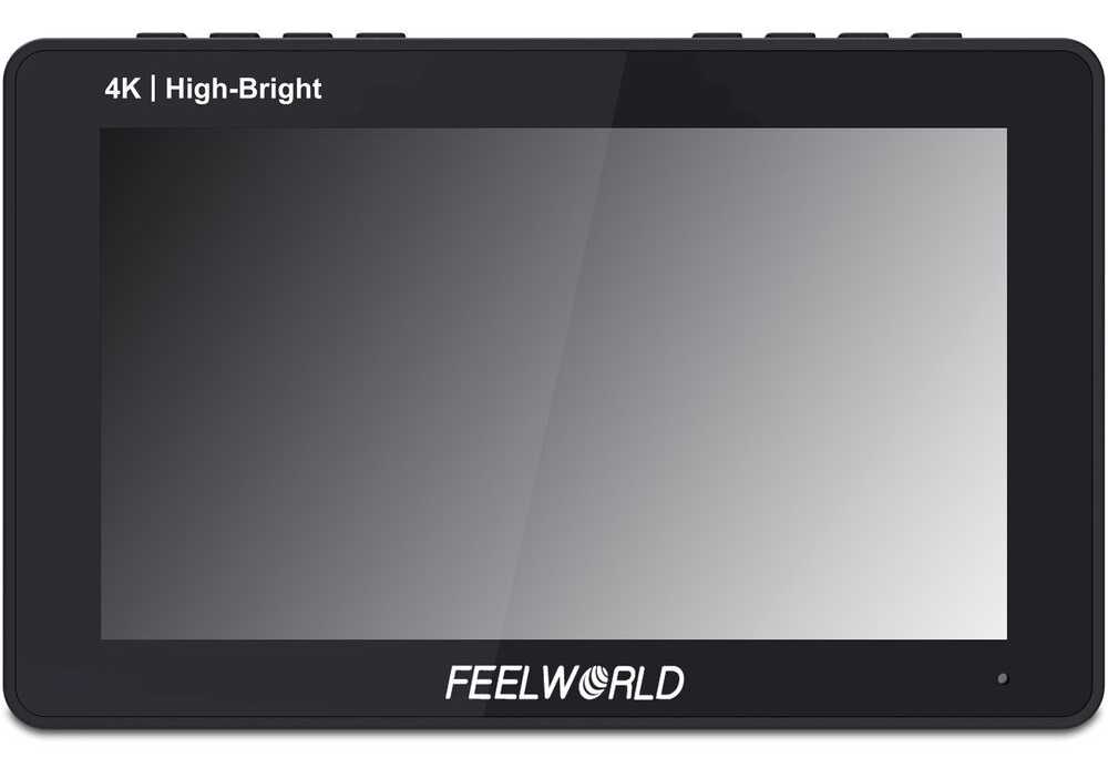 FeelWorld F5 Pro X 5.5" High-Brightness HDMI Touchscreen Monitor on a white background