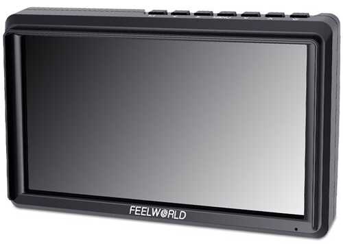 FeelWorld S55 V2 5.5" 4K Touchscreen HDMI Monitor (Version 2) on a white background