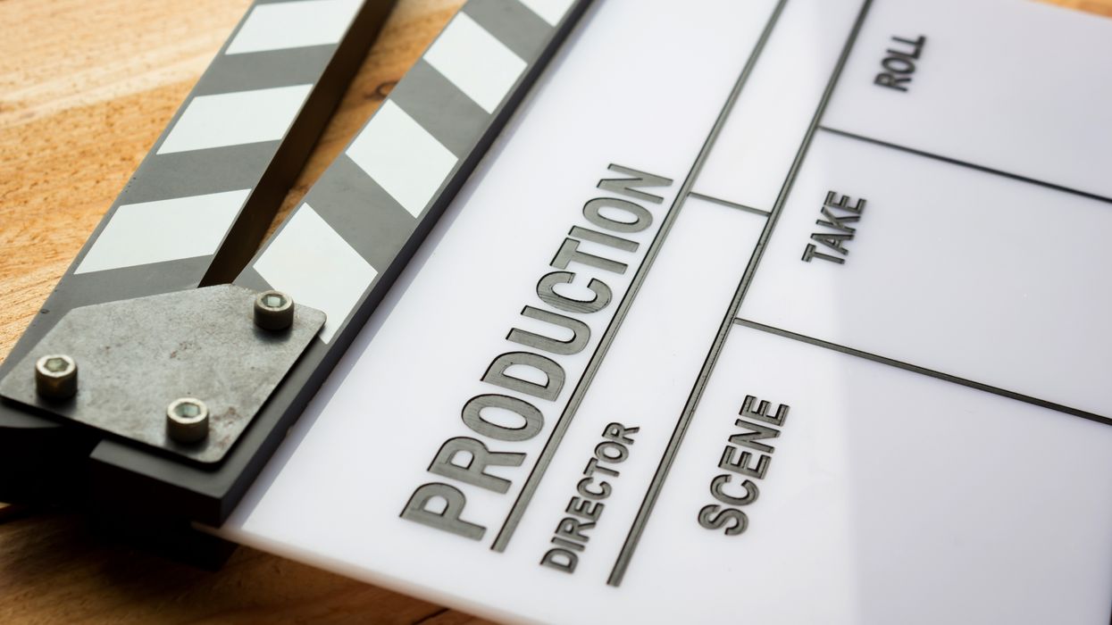 Film Production Sticks Slate