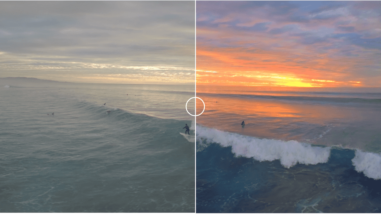 Filmconvert Before/After