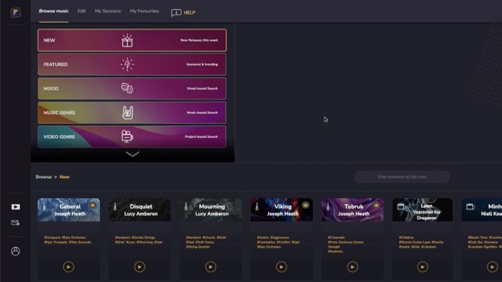 Filmstro Music Library