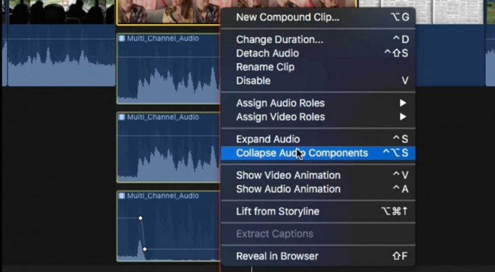 Final Cut Pro Training NO FILM SCHOOL - Audio Components