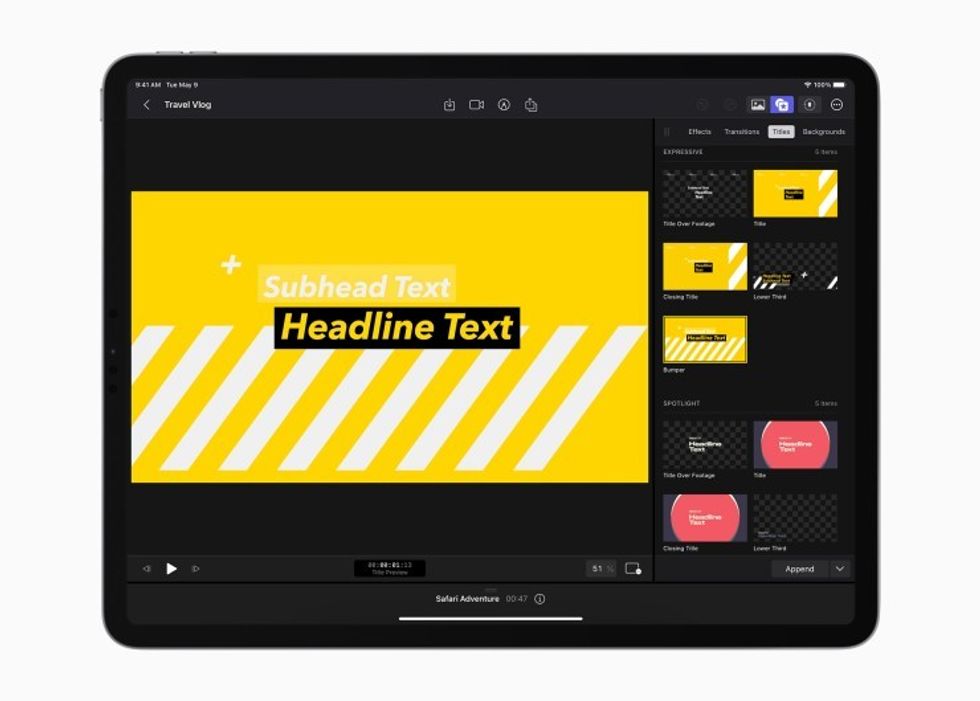 Final Cut Pro X for iPad