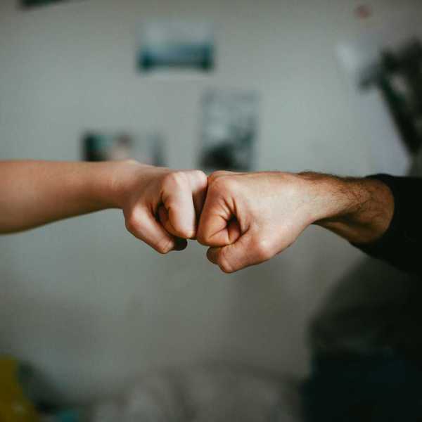 fist bump