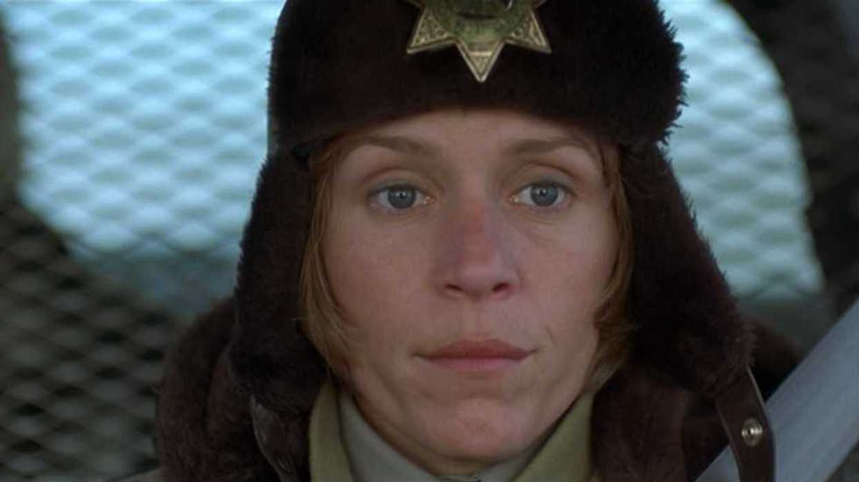 Frances McDormand in a still from Fargo (1996)
