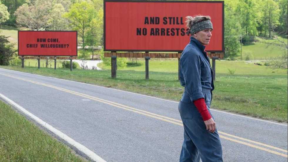Frances McDormand in ‘Three Billboards Outside Ebbing, Missouri’