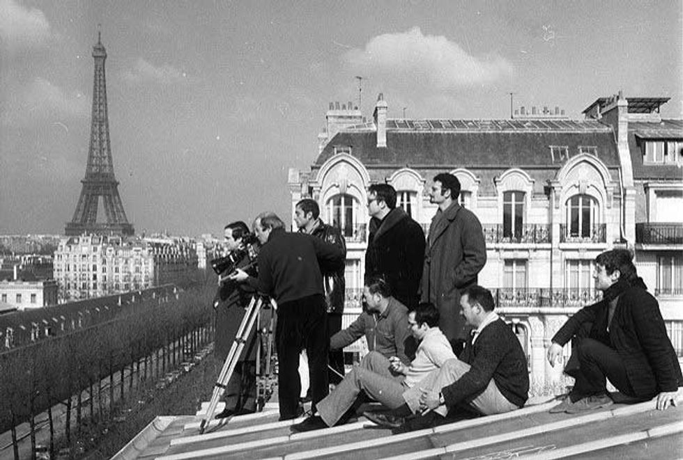 Francois_truffaunt_and_crew_filming_stolen_kisses