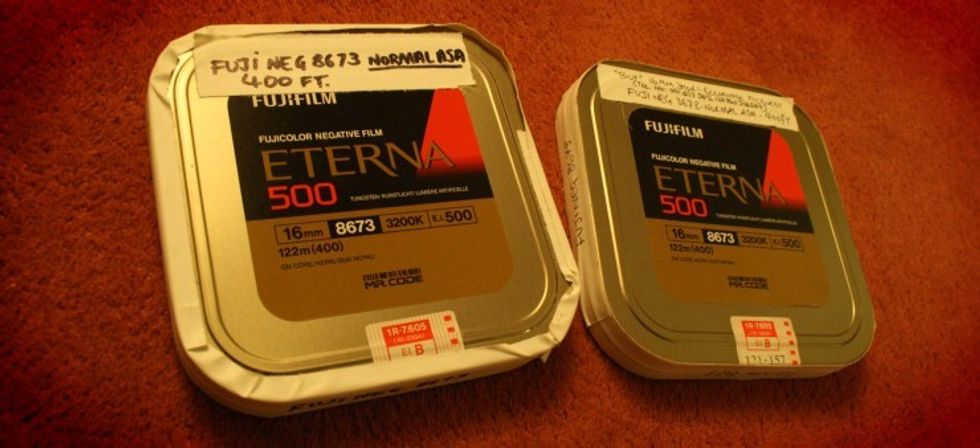 Fuji Eterna 8673 16mm Film Stock
