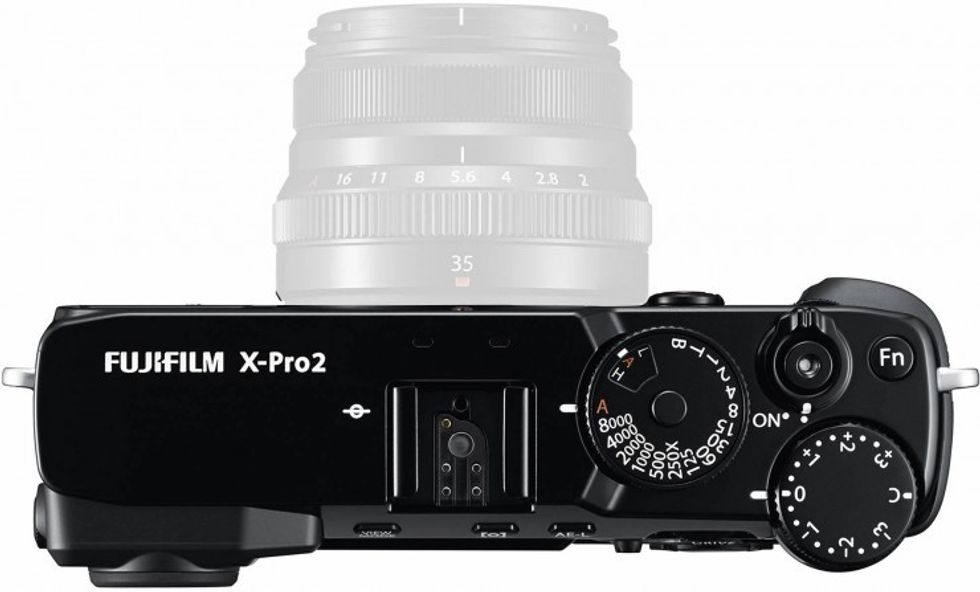 Fuji X-Pro2 Top