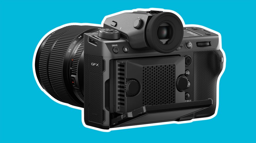 Fujifilm GFX100 II w/ external fan.