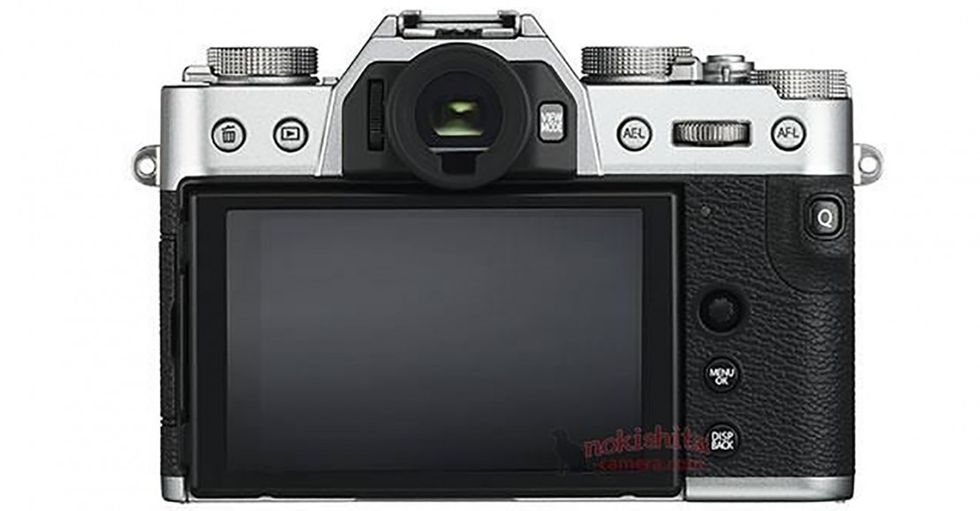 Fujifilm X-T30 back