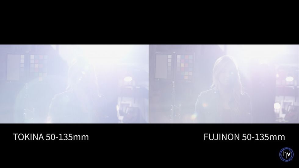 Fujinon vs. Tokina Flare Test