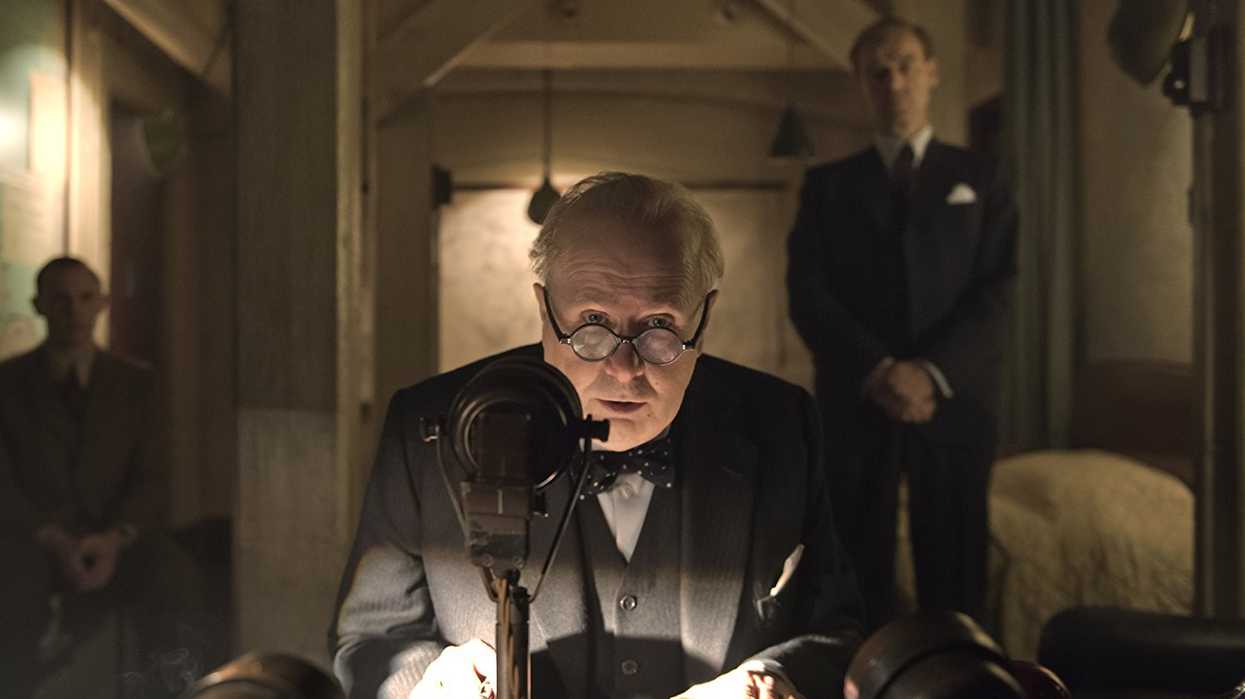 Gary Oldman as Winston Churchill in 'Darkest Hour'