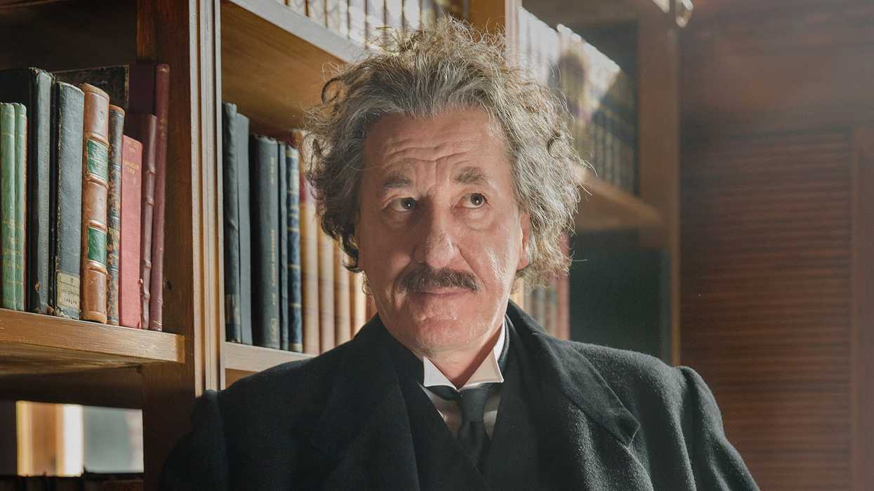 Geoffrey Rush as Albert Einstein in 'Genius'