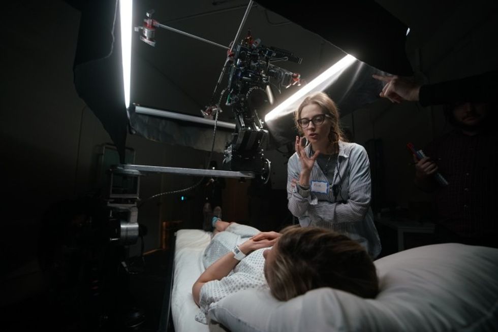Giving Directions on Set
