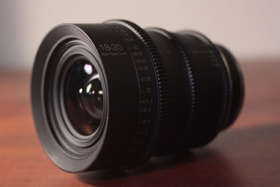 GL Optics 18-35mm Sigma Rehoused Cinema Lens