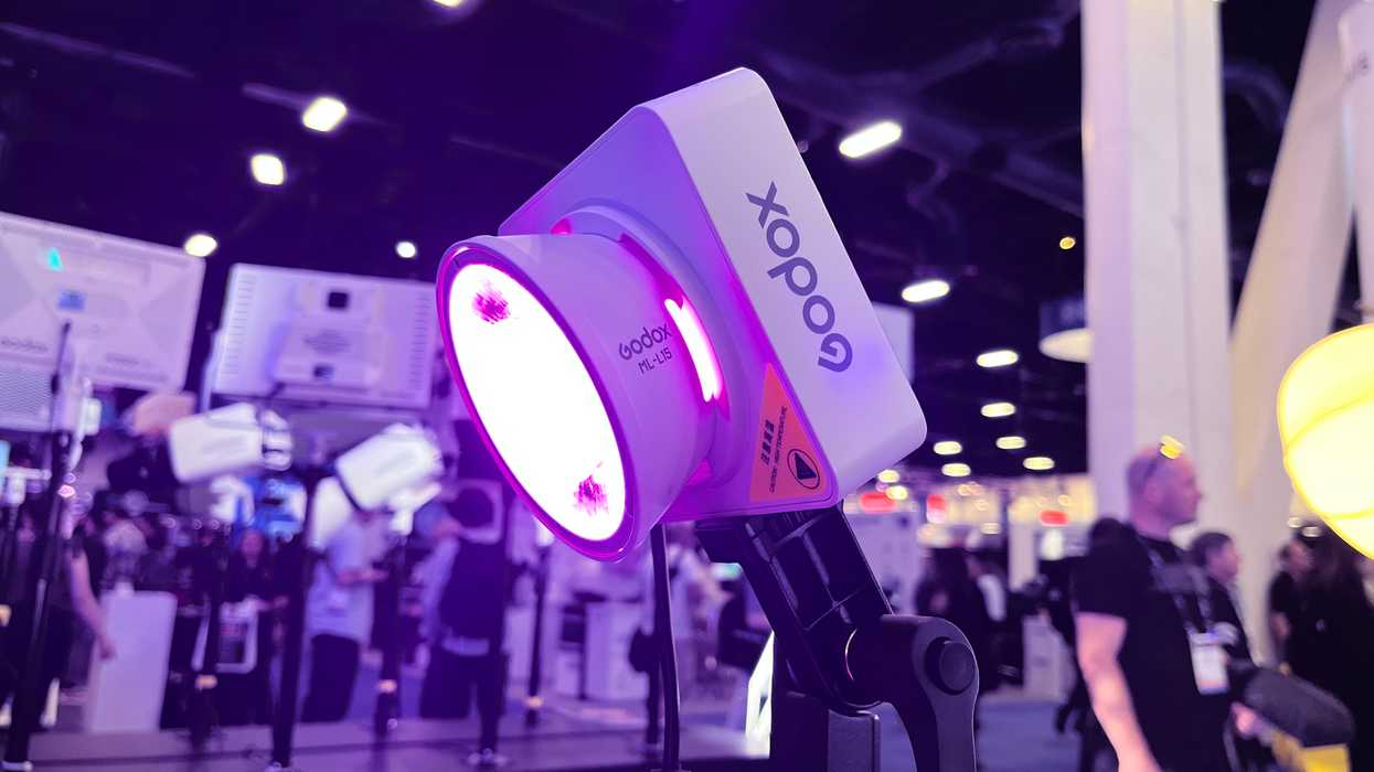 Godox ML100R RGB Portable LED Lights Shine Bright at NAB 2025