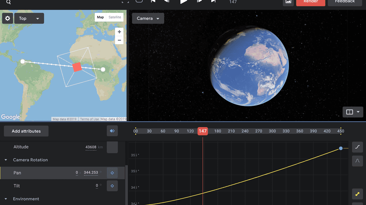 Google Earth Studio