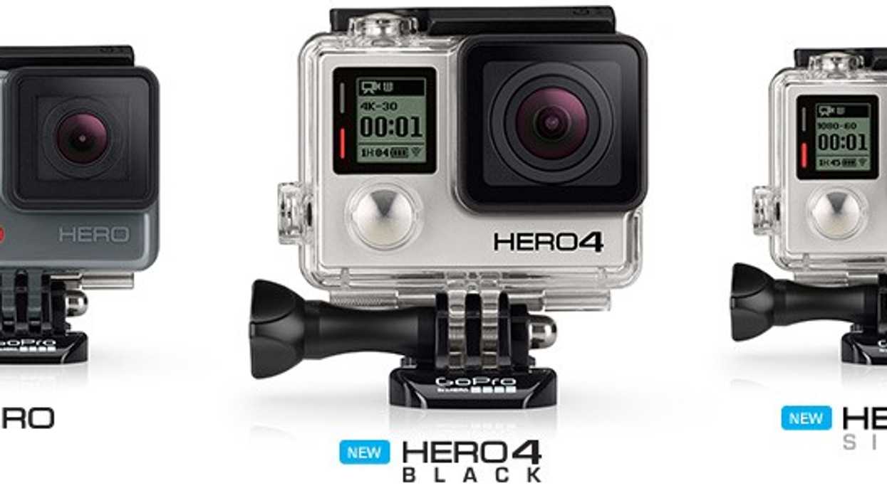 GoPro HERO4 and HERO Lineup