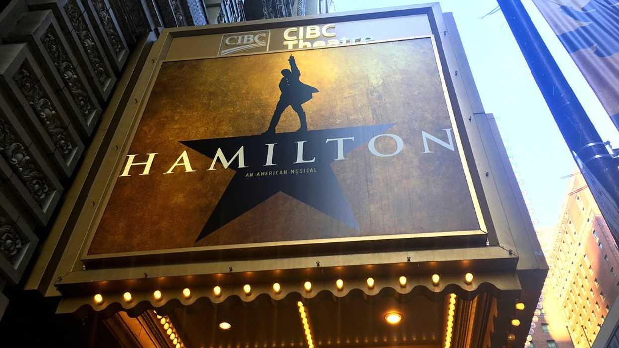 Hamilton captured on screen