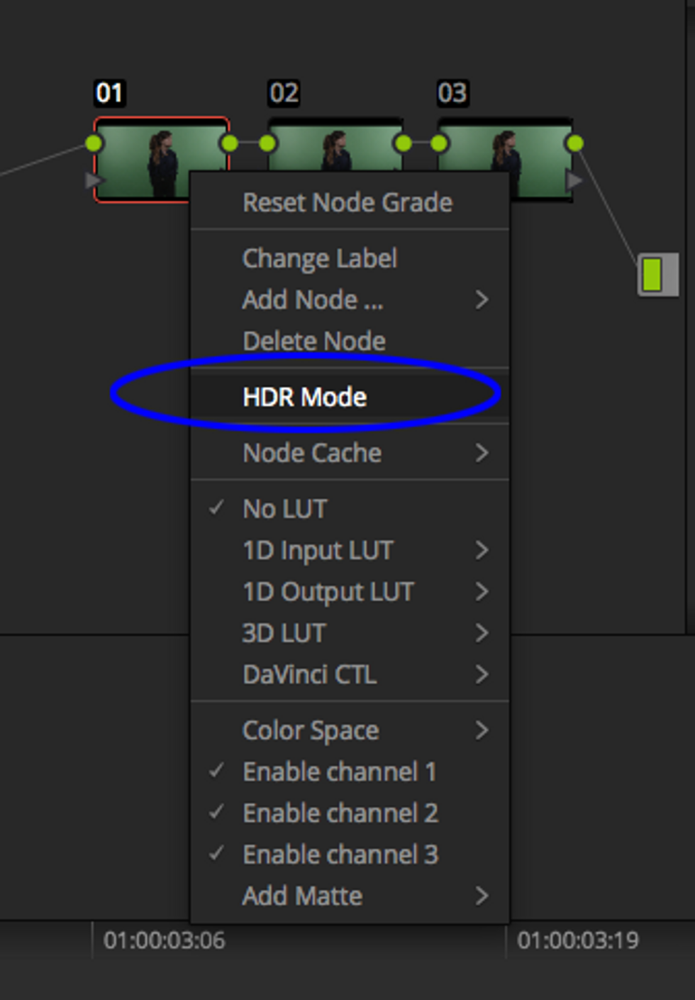 HDR Grading Mode