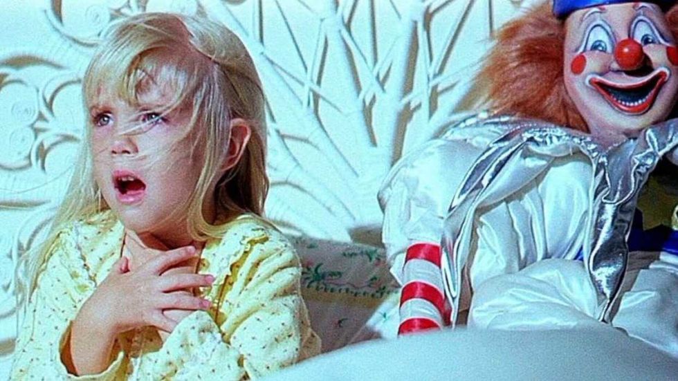Heather O\u2019Rourke terrified of her surroundings in \u2018Poltergeist.\u2019
