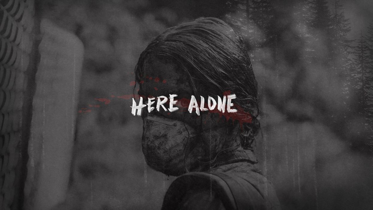 HERE ALONE, a post apocalpytic horror thriller Kickstarter feature film starring Lucy Walters, Gina Piersanti and Adam David Thompson