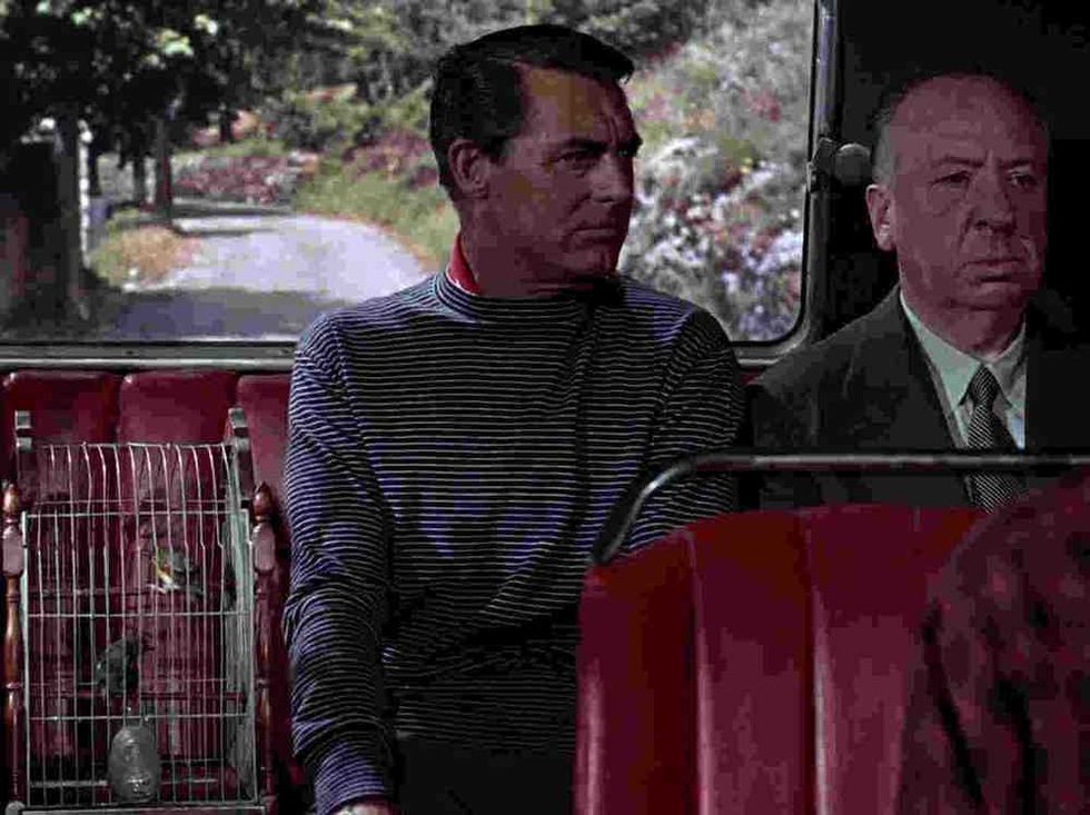 Hitchcock''s cameo in To Catch a Thief, 1955