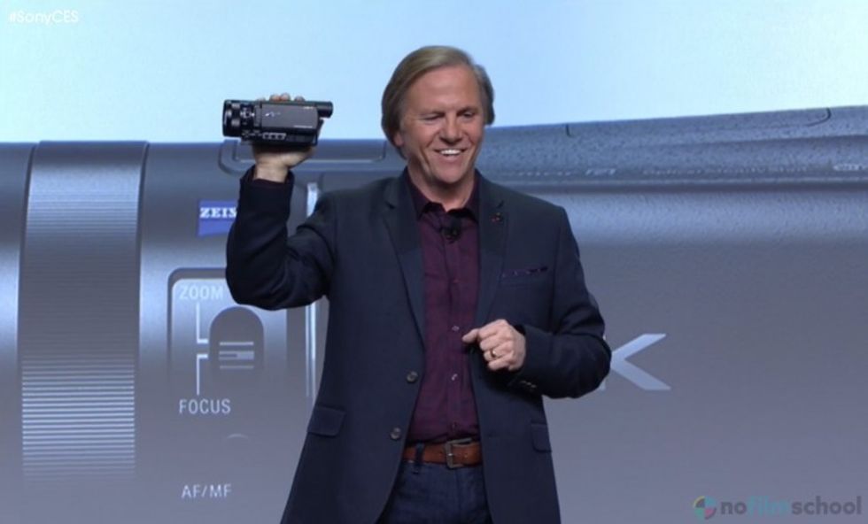 Holding-sony-fdr-ax100-4k-handycam