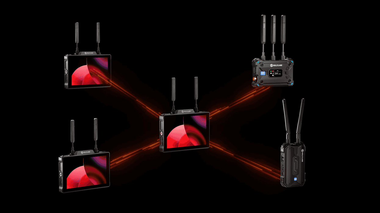 Hollyland Pyro 7 & 5 Wireless Transceiver Monitor Kit