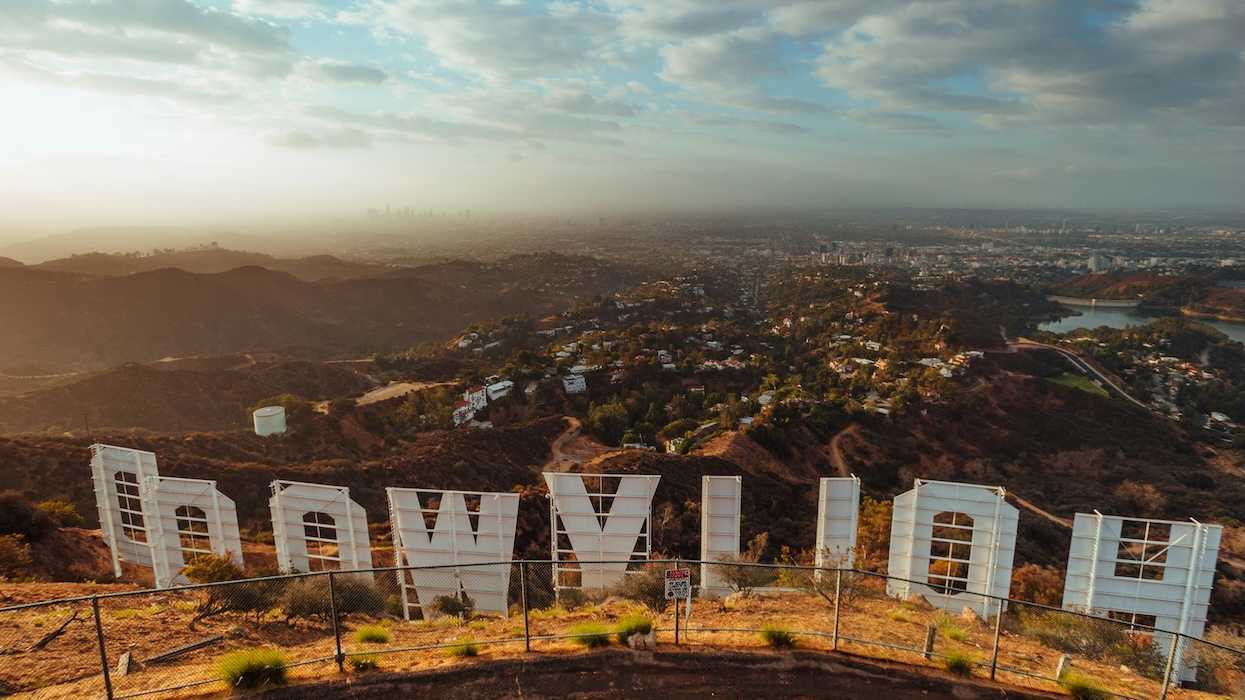 Hollywood sign