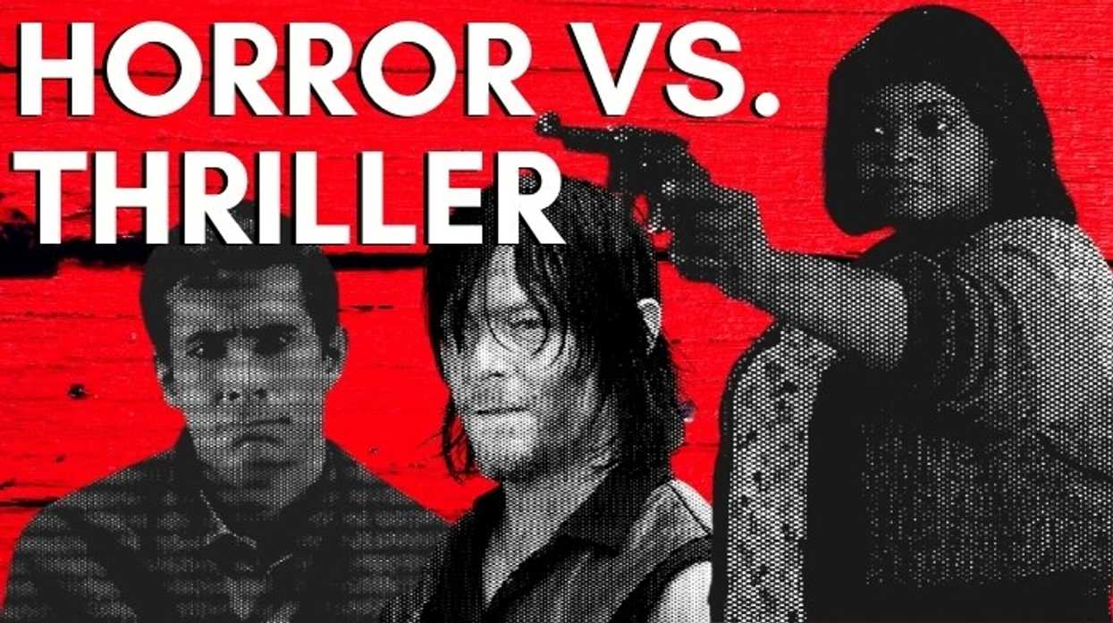 Horror vs. Thriller heading