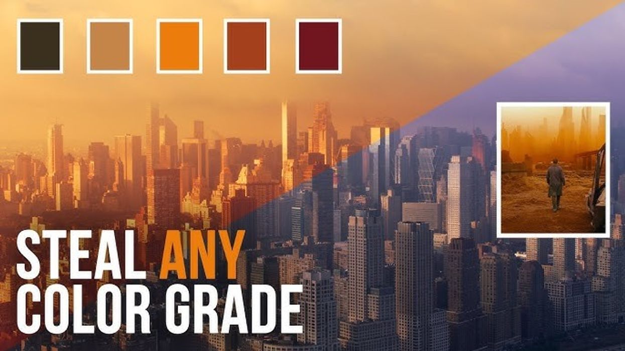 ​How to color grade footage with AI