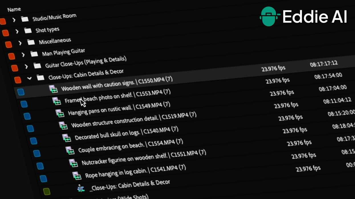 How to Let AI Log and Organize Footage For You