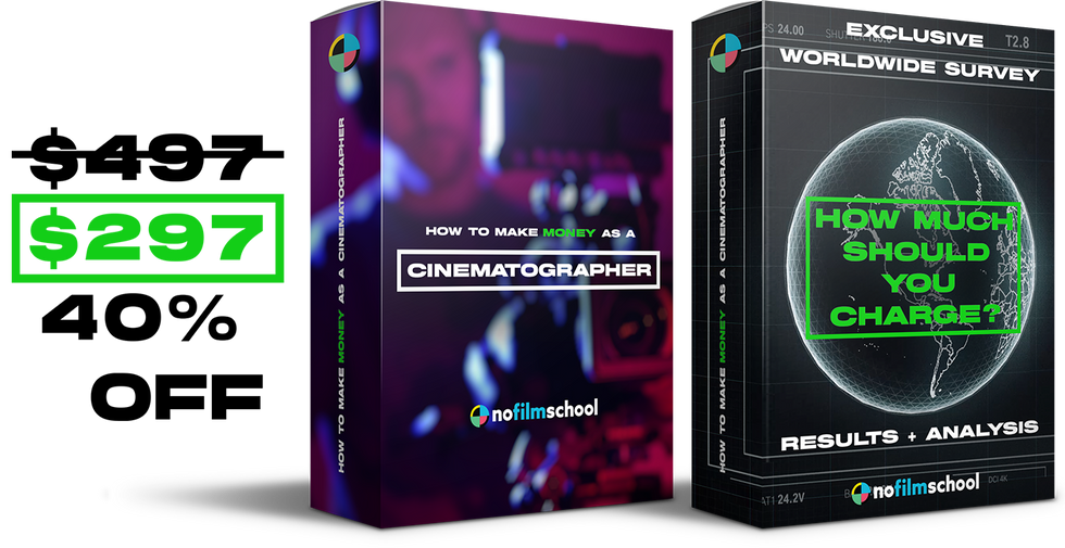 How to Make Money as a Cinematographer - 40% Off!