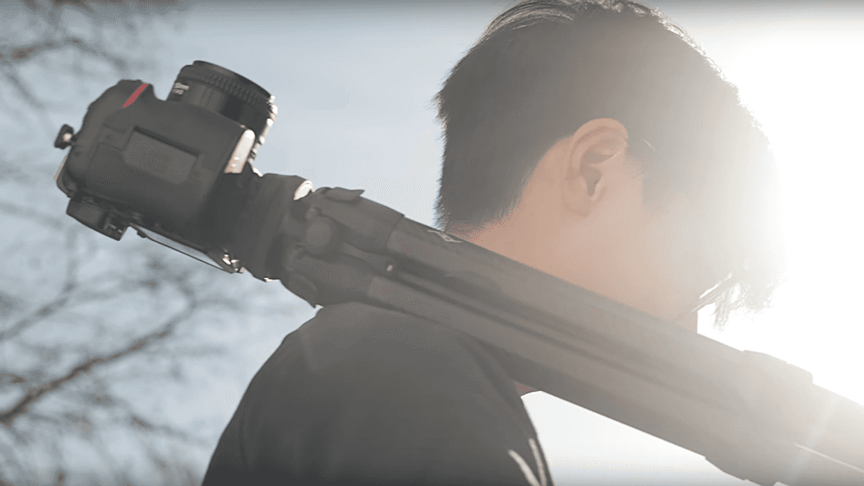 How to set up a tripod