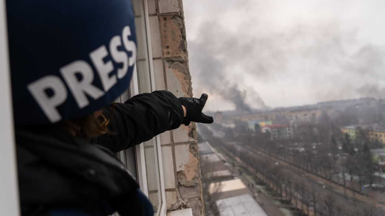 How to Shoot an Oscar-Nominated Documentary in the Midst of War