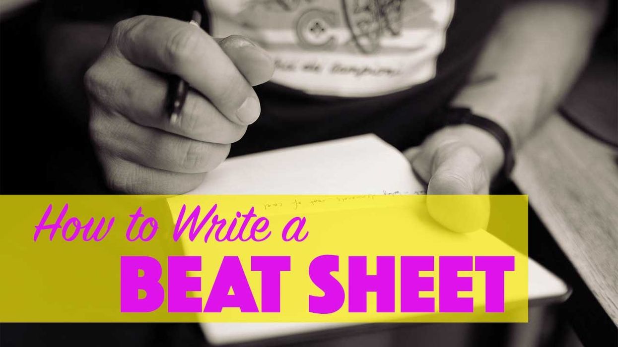 Beat sheet template Seriously Photography